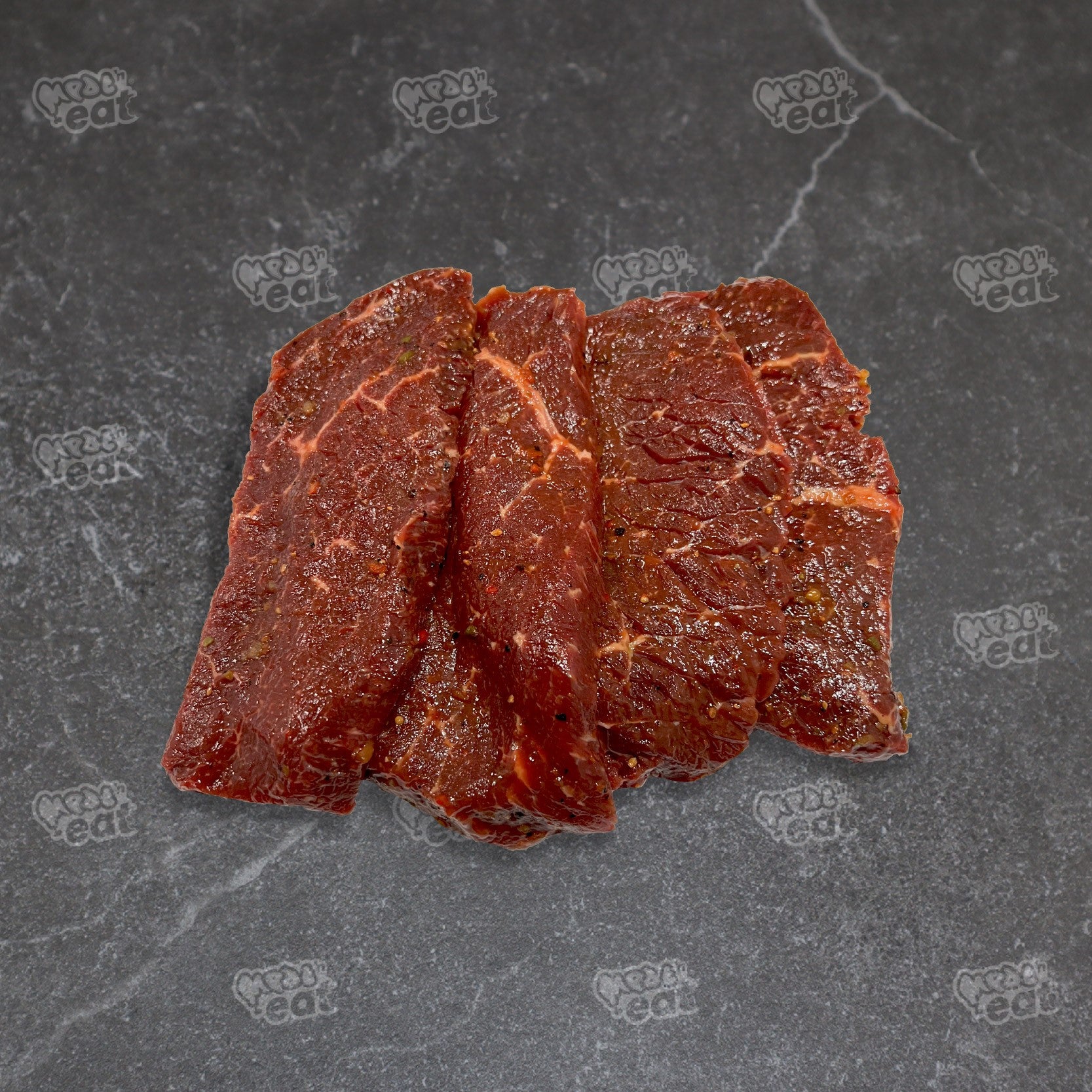 Runder Minute Steak (Dunne biefstuk gekruid) 500 gram